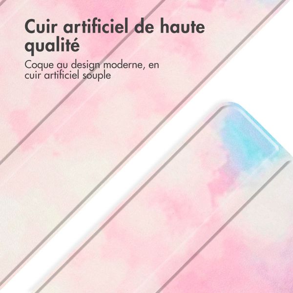 imoshion Coque tablette Trifold iPad 6 (2018) 9.7 pouces / iPad 5 (2017) 9.7 pouces / Air 2 (2014) / Air 1 (2013) - Sky