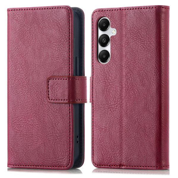 imoshion Étui de téléphone portefeuille Luxe Samsung Galaxy A35 - Bordeaux