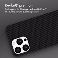 Accezz Coque Kevlar MagSafe Apple iPhone 13 Pro - Noir