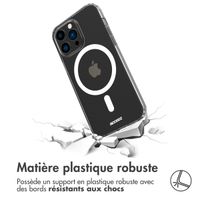 Accezz Coque Clear avec MagSafe iPhone 14 Pro - Transparent