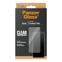 PanzerGlass Protection d'écran Ultra-Wide Fit Anti-bactérienne avec applicateur Xiaomi 17 Ultra