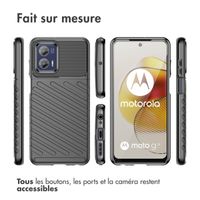 imoshion Coque arrière Thunder Motorola Moto G73 - Noir