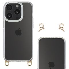 Selencia Coque arrière avec crochets amovibles Apple iPhone 15 Pro - Transparent