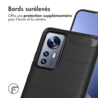 imoshion Coque Brushed Xiaomi 12 / 12X - Noir