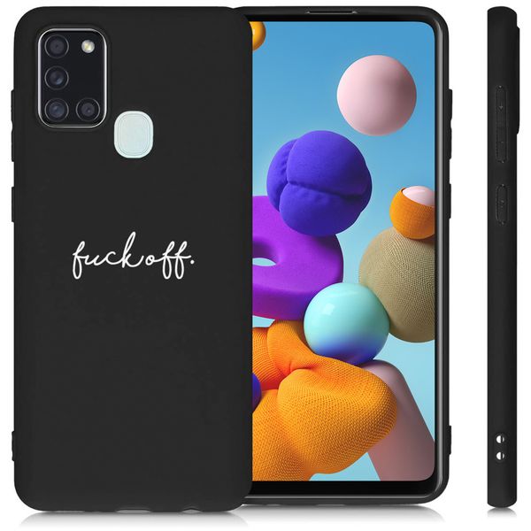 imoshion Coque Design Samsung Galaxy A21s - Fuck Off