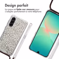 imoshion Coque Design avec cordon Samsung Galaxy A56 - Desert Dots