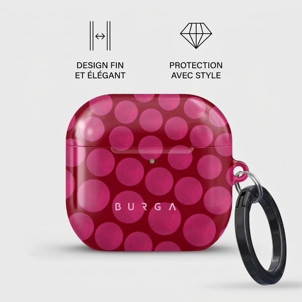 Burga Coque rigide Apple Airpods 4 - Reset Button