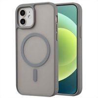 imoshion Coque Color Guard avec MagSafe Apple iPhone 12 (Pro) - Gris