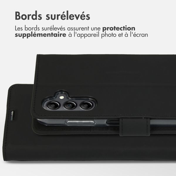 Accezz Étui de télephone Wallet Samsung Galaxy A14 (5G/4G) - Noir
