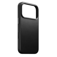 Nomad Coque arrière Traditional Leather avec MagSafe Apple iPhone 17 Pro Max - Noir