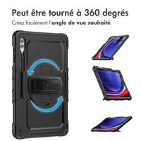 Accezz Coque arrière Defender XT Samsung Galaxy Tab S10 Ultra / Tab S9 Ultra - Noir
