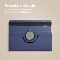 imoshion Coque tablette rotatif à 360° Lenovo Idea Tab - Bleu foncé