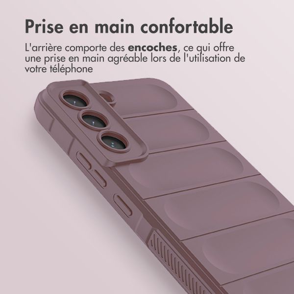 imoshion Coque arrière EasyGrip Samsung Galaxy S22 - Violet