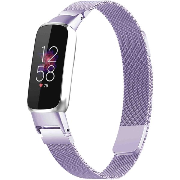 imoshion Bracelet magnétique milanais Fitbit Luxe - Taille S - Violet