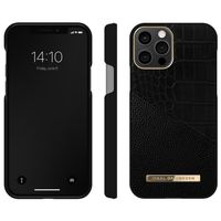 iDeal of Sweden Coque Atelier Apple iPhone 12 (Pro) - Nightfall Croco
