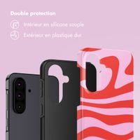 Selencia Coque arrière Vivid Samsung Galaxy A37 (5G) - Dream Swirl Pink