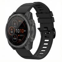imoshion Bracelet QuickFit® Stripe en silicone  - Connexion Garmin 22 mm - Noir