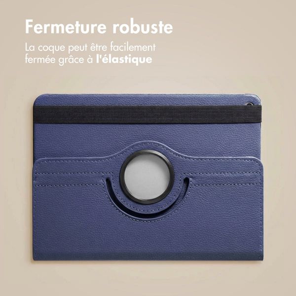imoshion Coque tablette rotatif à 360° Apple iPad Air 2 (2014) / Air 1 (2013) - Bleu foncé