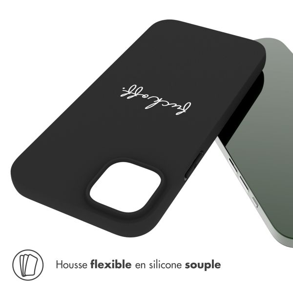 imoshion Coque Design iPhone 14 Plus - Fuck Off