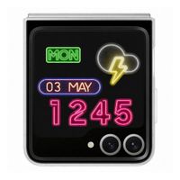 Samsung Coque FlipSuit originale Samsung Galaxy Z Flip 6 / Flip 7 FE - Transparent