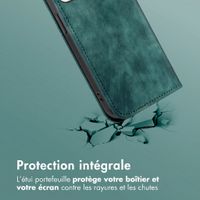 imoshion Étui de téléphone portefeuille Slim Motorola Edge 70 Fusion - Vert