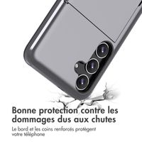 imoshion Coque arrière avec porte-cartes Samsung Galaxy S24 Plus - Gris