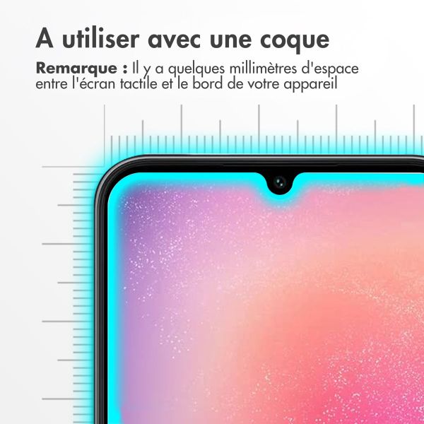 Accezz Protection d'écran en verre trempé 2-pack Samsung Galaxy A25 (5G)