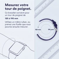 Apple Bracelet en nylon tressé Apple Watch | 38/40/41/42 mm - Red