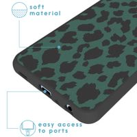 imoshion Coque Design Samsung Galaxy A52(s) (5G/4G) - Léopard -Vert / Noir