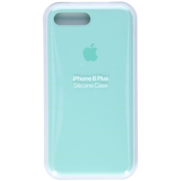Apple Coque en silicone Apple iPhone 8 Plus / 7 Plus - Marine Green