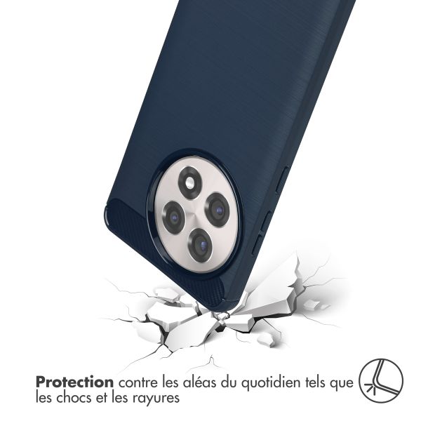 imoshion Coque Brushed OnePlus 13R - Bleu foncé