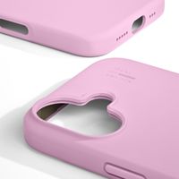 iDeal of Sweden Coque Silicone iPhone 16 - Bubble Gum Pink