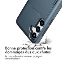 imoshion Coque arrière avec porte-cartes Samsung Galaxy S25 Plus - Bleu foncé