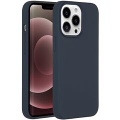 Accezz Coque Liquid Silicone avec MagSafe Apple iPhone 13 Pro Max - Bleu foncé