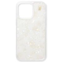 iDeal of Sweden Coque Pearlized iPhone 14 Pro Max - Blanc