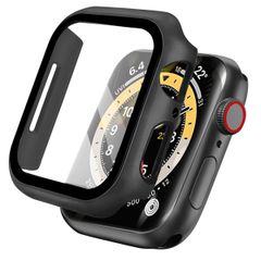imoshion Coque rigide à couverture complète Apple Watch 7 / 8 / 9 - 41 mm - Noir