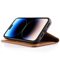 Wachikopa Étui de téléphone portefeuille Magic 2-in-1 iPhone 14 Pro - Camel