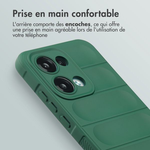 imoshion EasyGrip Backcover Oppo Reno 13 - Vert foncé