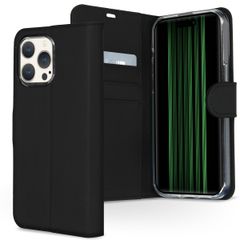 Accezz Étui de téléphone portefeuille Wallet iPhone 15 Pro Max - Noir