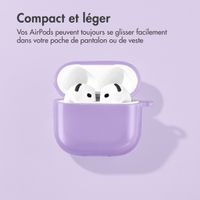 imoshion Coque Néon Apple AirPods 4 - Pourpre