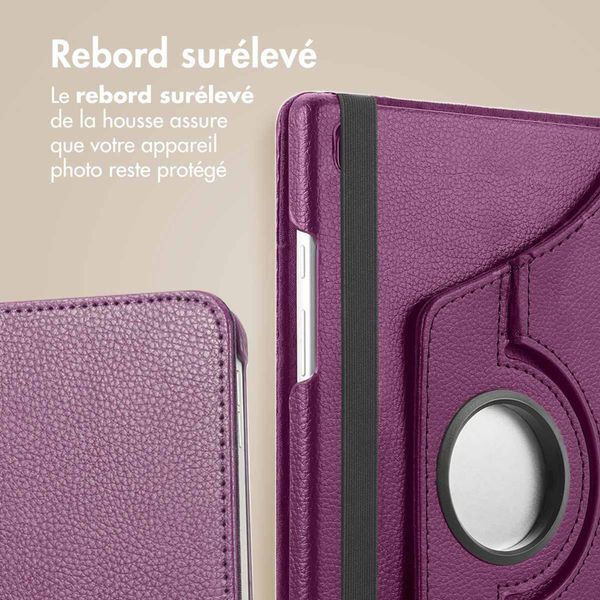 imoshion Coque tablette rotatif à 360° Samsung Galaxy Tab S6 Lite (2020/2022/2024)  - Violet