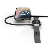 Zens Chargeur sans fil Pro 2 pour téléphone / earbuds / Apple Watch - MagSafe et Qi2 - Noir
