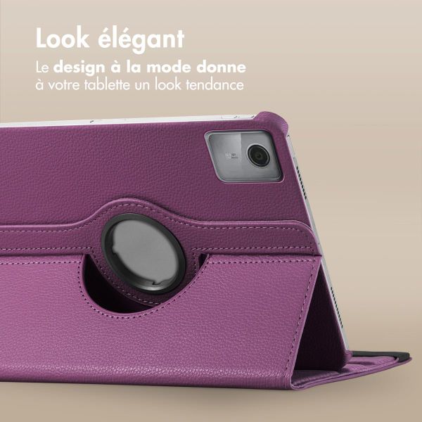 imoshion Coque tablette rotatif à 360° Lenovo Tab M11 - Violet