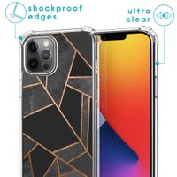 imoshion Coque Design avec cordon iPhone 12 (Pro) - Black Graphic