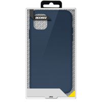 Accezz Coque Liquid Silicone Samsung Galaxy A72 - Bleu foncé