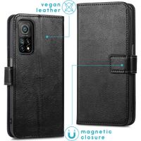 imoshion Étui de télephone portefeuille de luxe Xiaomi Mi 10T (Pro) - Noir