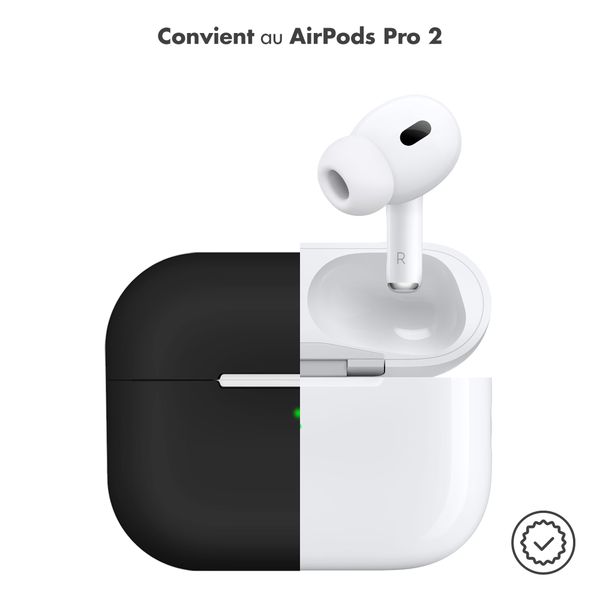 imoshion Coque en silicone AirPods Pro 2 - Noir