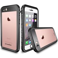 Redpepper Coque imperméable Dot Plus Apple iPhone SE (2022 / 2020) / 8 / 7 / 6(s) - Noir