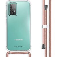 imoshion Coque avec dragonne Samsung Galaxy A52(s) (5G/4G) - Rose Doré