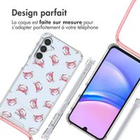 imoshion Coque Design avec cordon Samsung Galaxy A15 (5G/4G) - Crab Watercolor